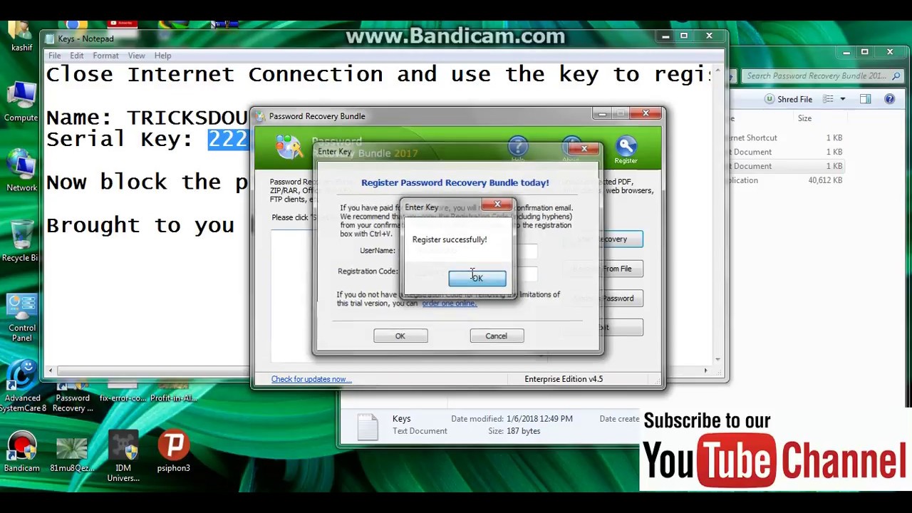 Password recovery freeware download