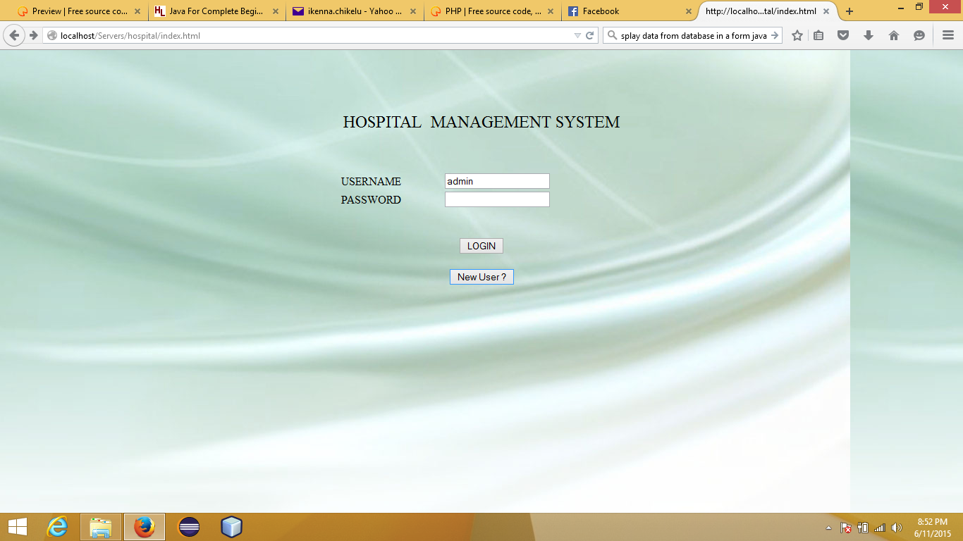 Clinic management system source code in php free download for windows 10
